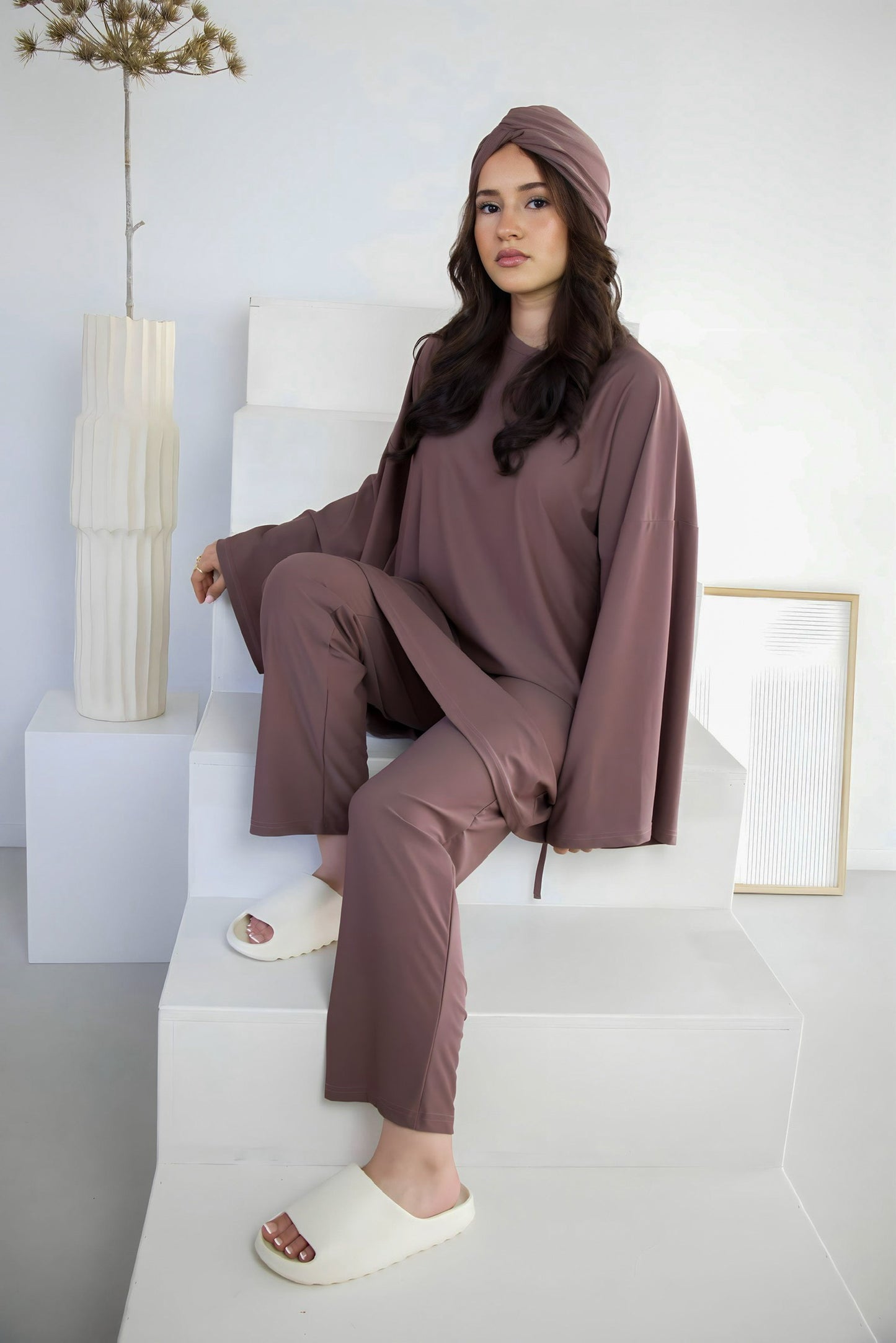 Meysa Burkini warm mocha