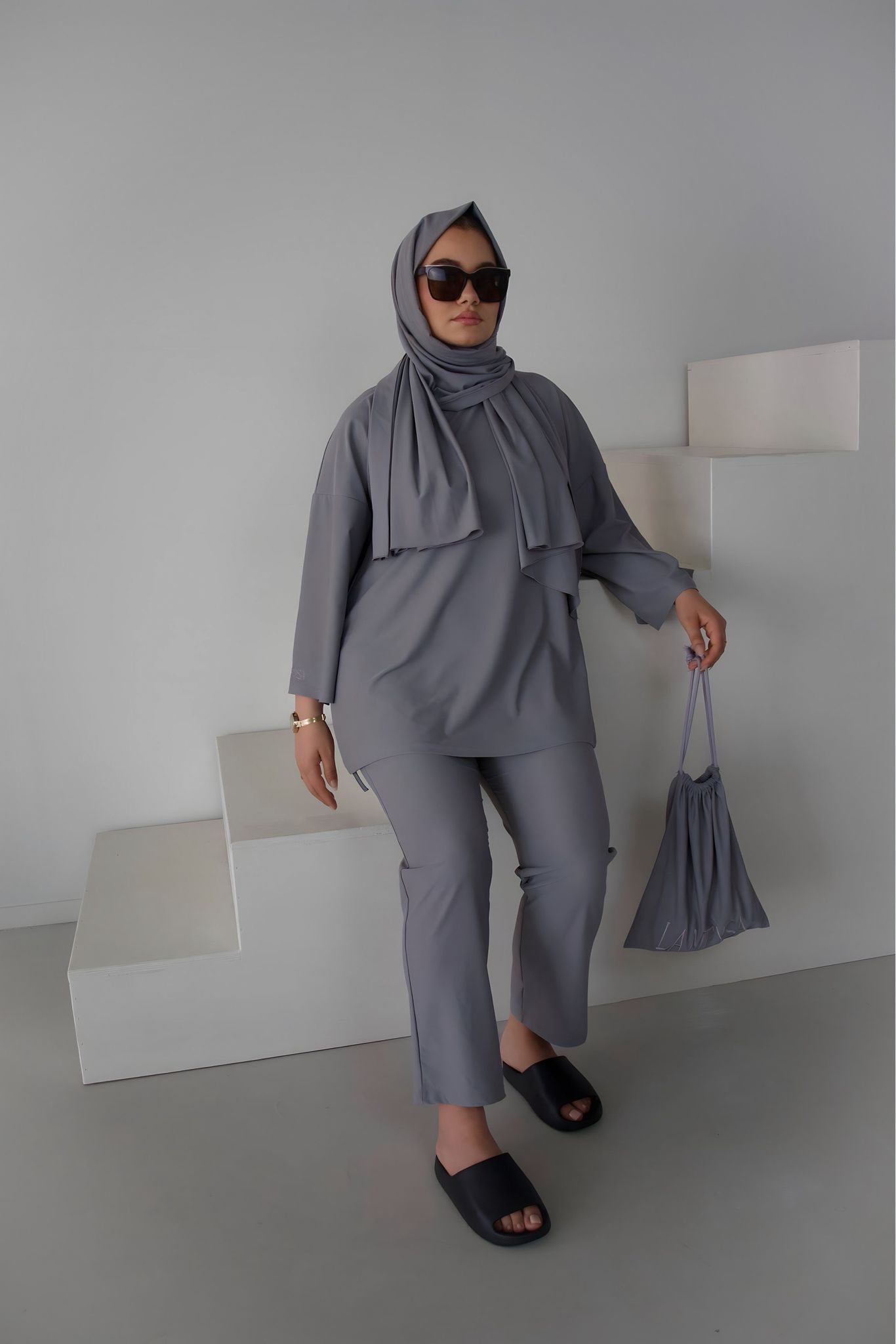 Meysa Burkini moonstone grey