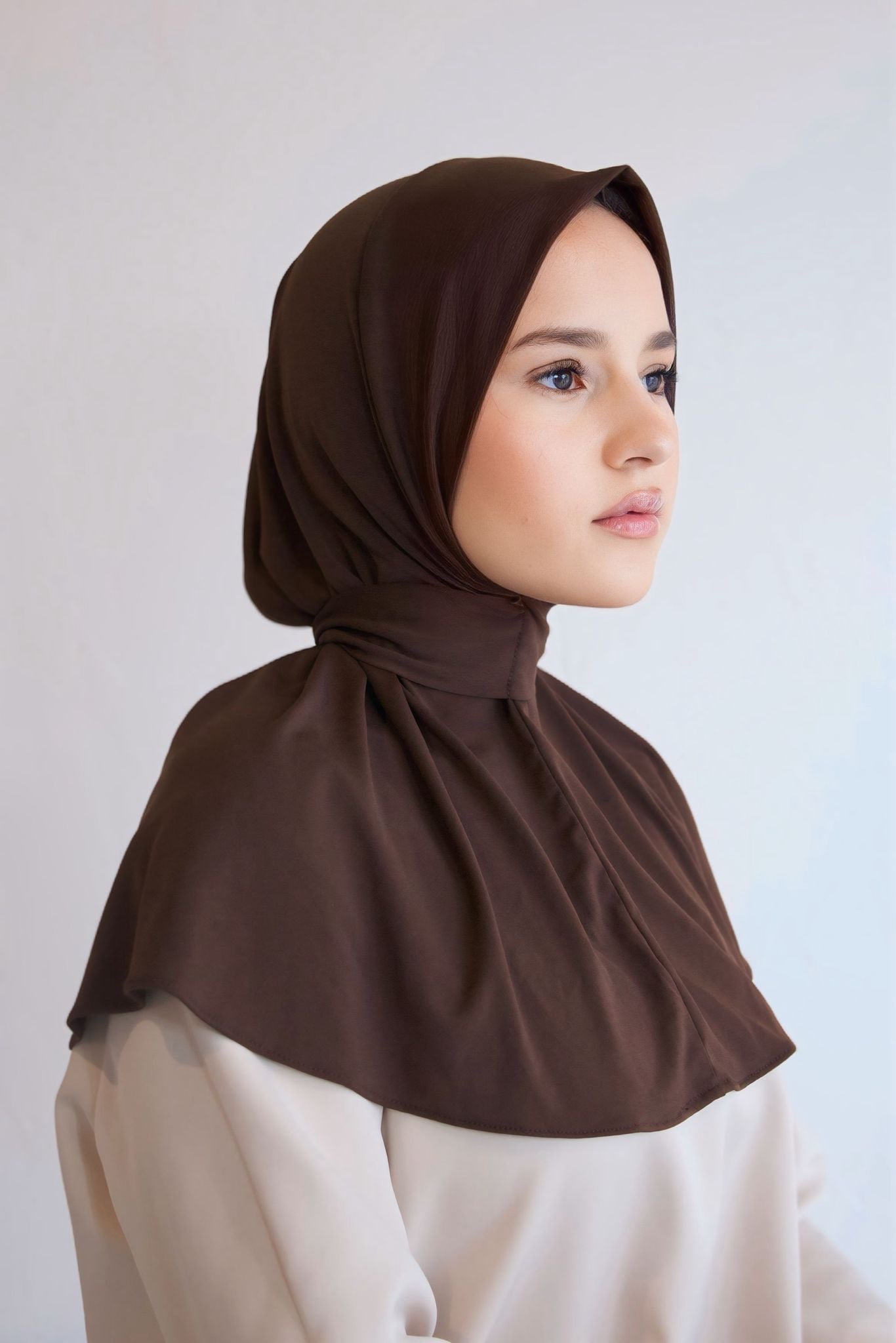 Instant hijab espresso