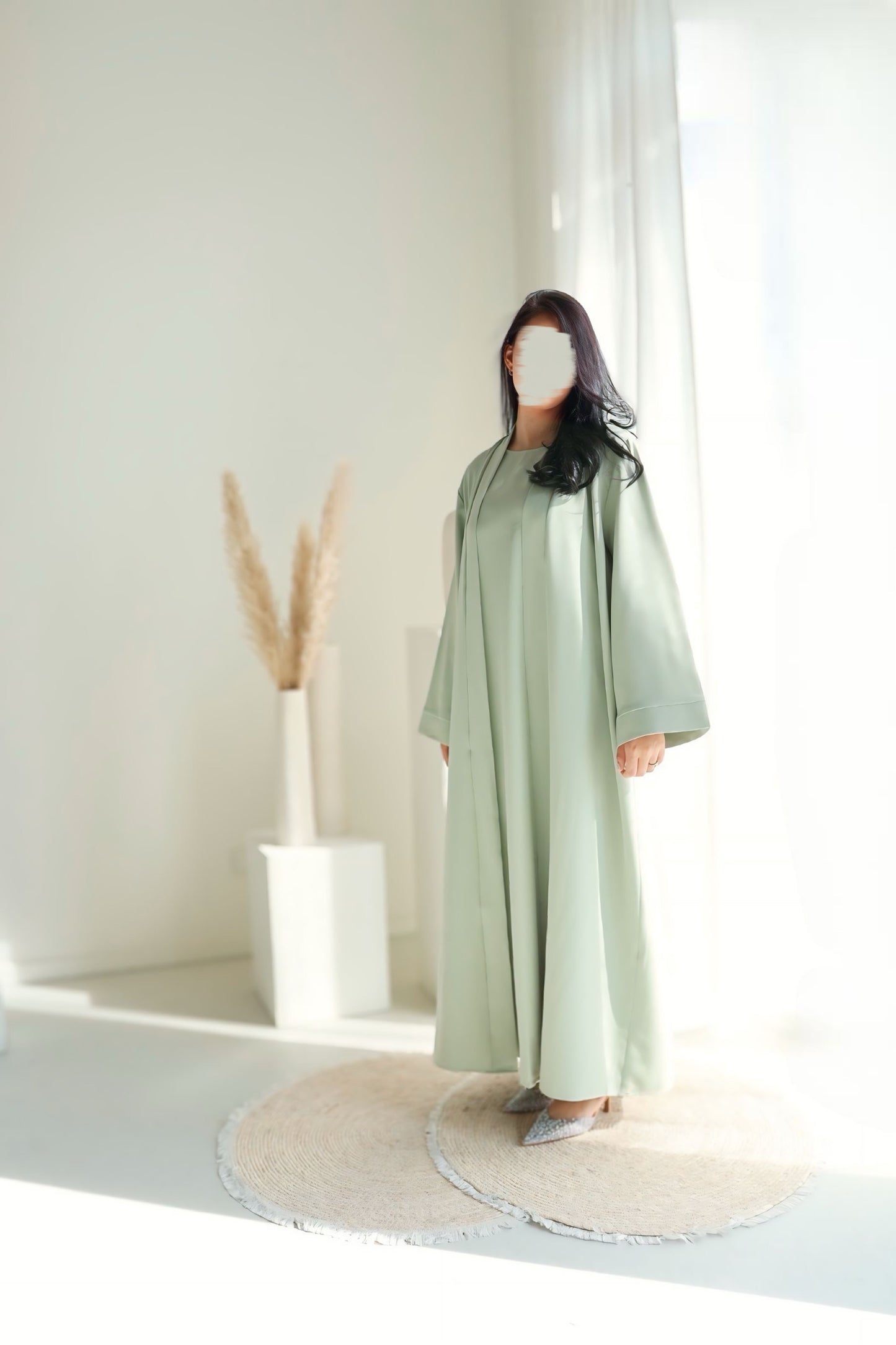Abaya & kimono mint