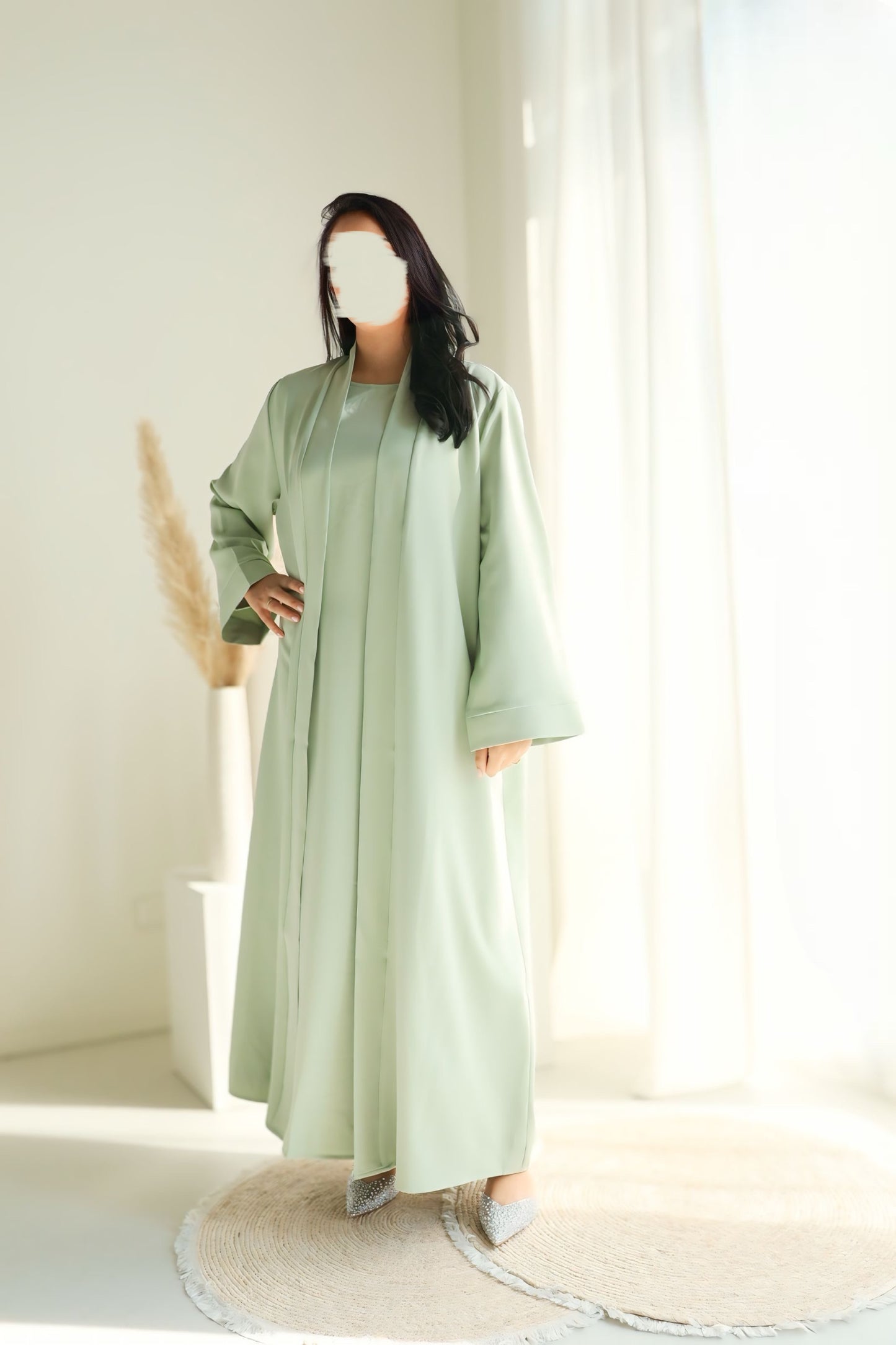 Abaya & kimono mint