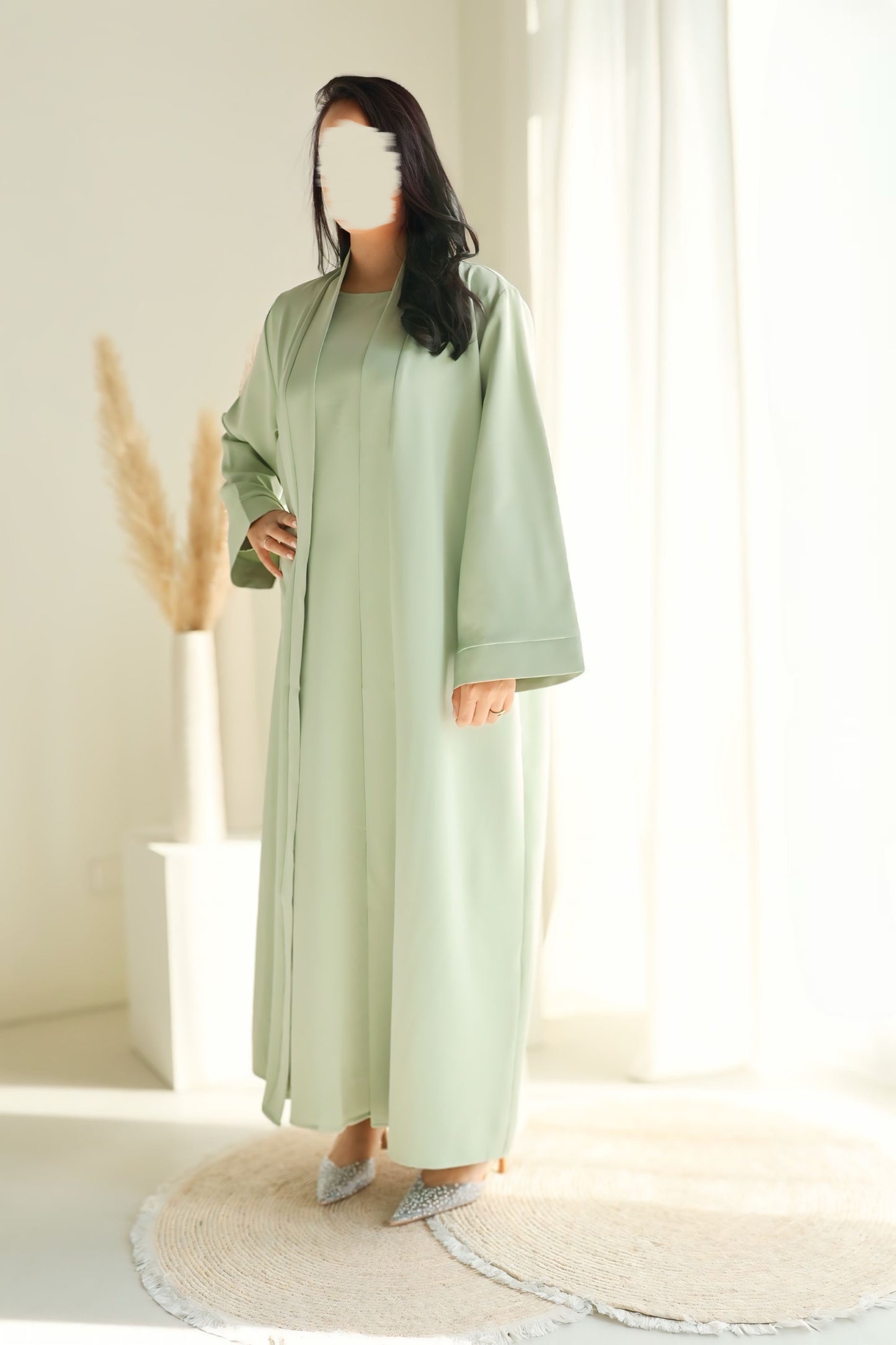Abaya & kimono mint