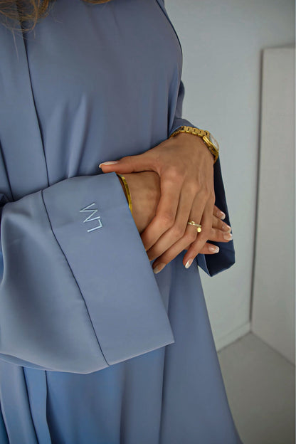 Abaya & kimono set ocean blue