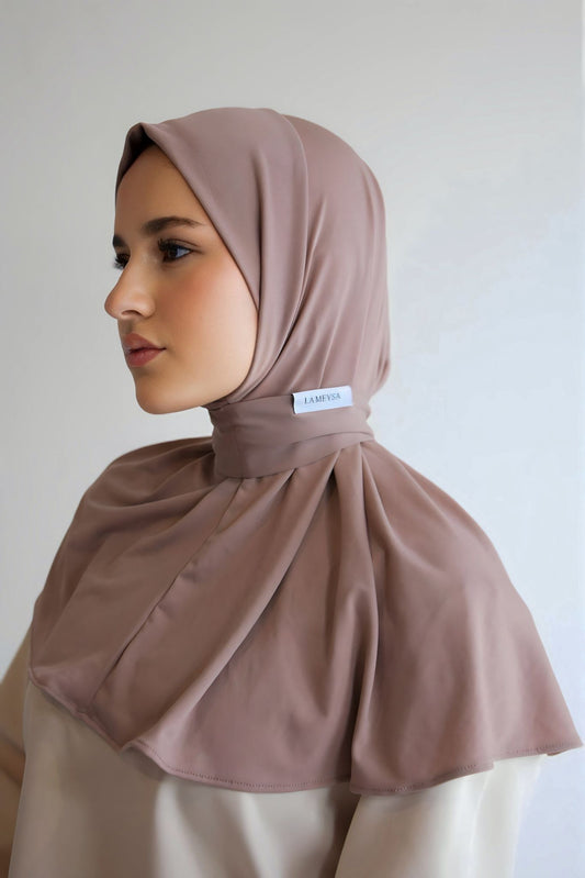 Instant Hijab dusty pink